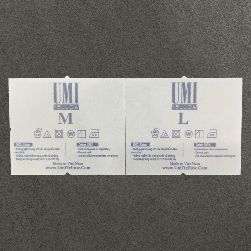 Nhãn chuyển nhiệt - Phụ Liệu May Mặc Jang Trim  - Công ty TNHH Jang Trim